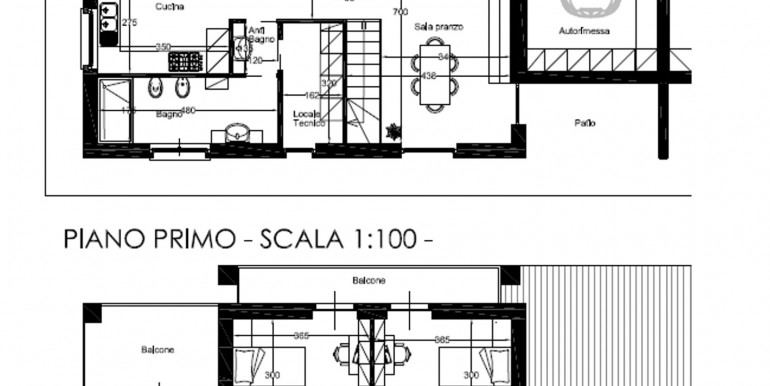 planimetrie villa 2 e 3